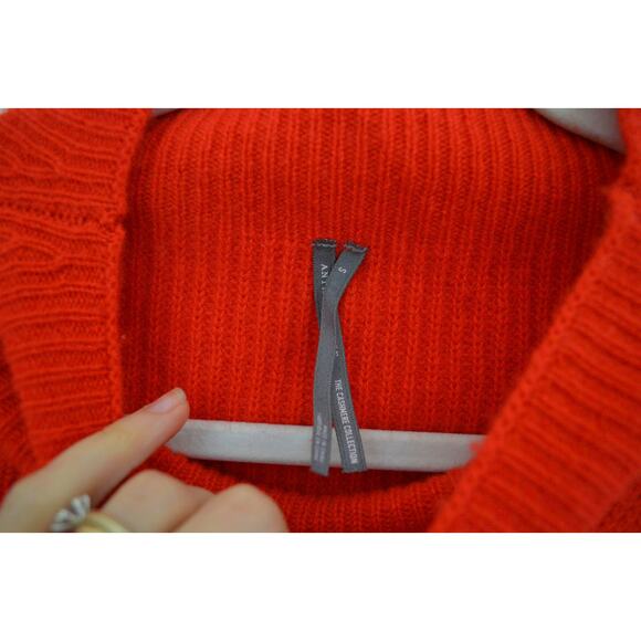 Anthropologie The Enza Oversized Ribbed Cashmere Vest Size Small - Picture 4 of 6